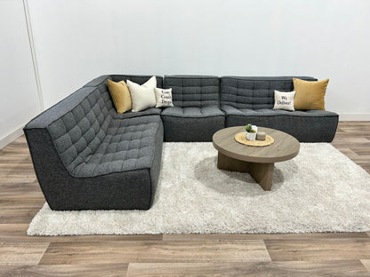 Tufted Modular Sofa (bought from furniture barn)