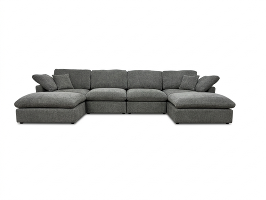 New Modular Sofa 6pc Grey