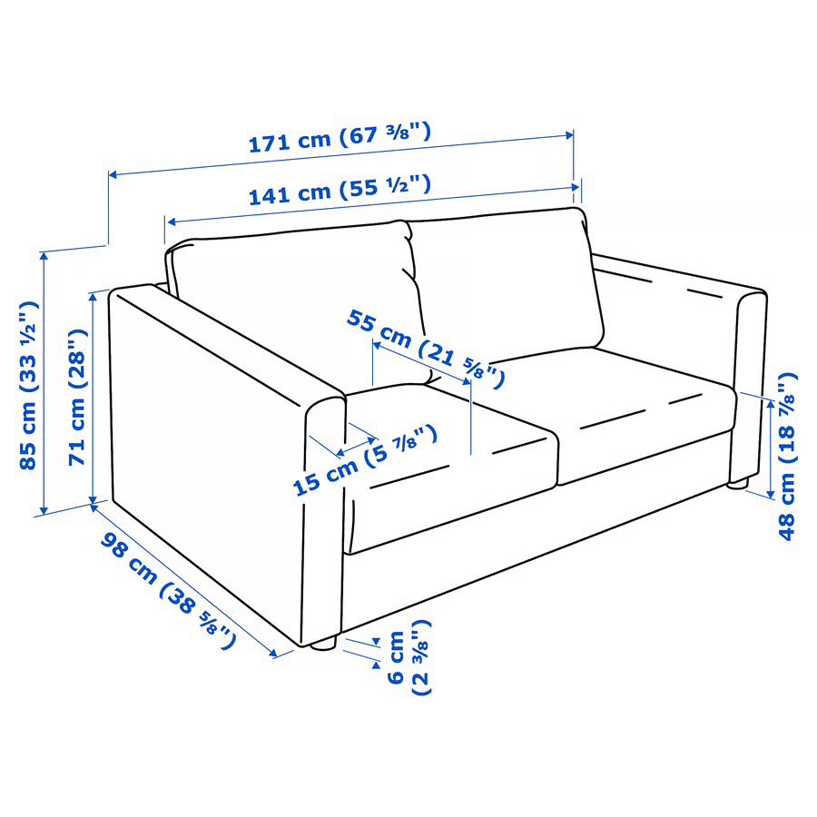 Ikea Finnala Loveseat