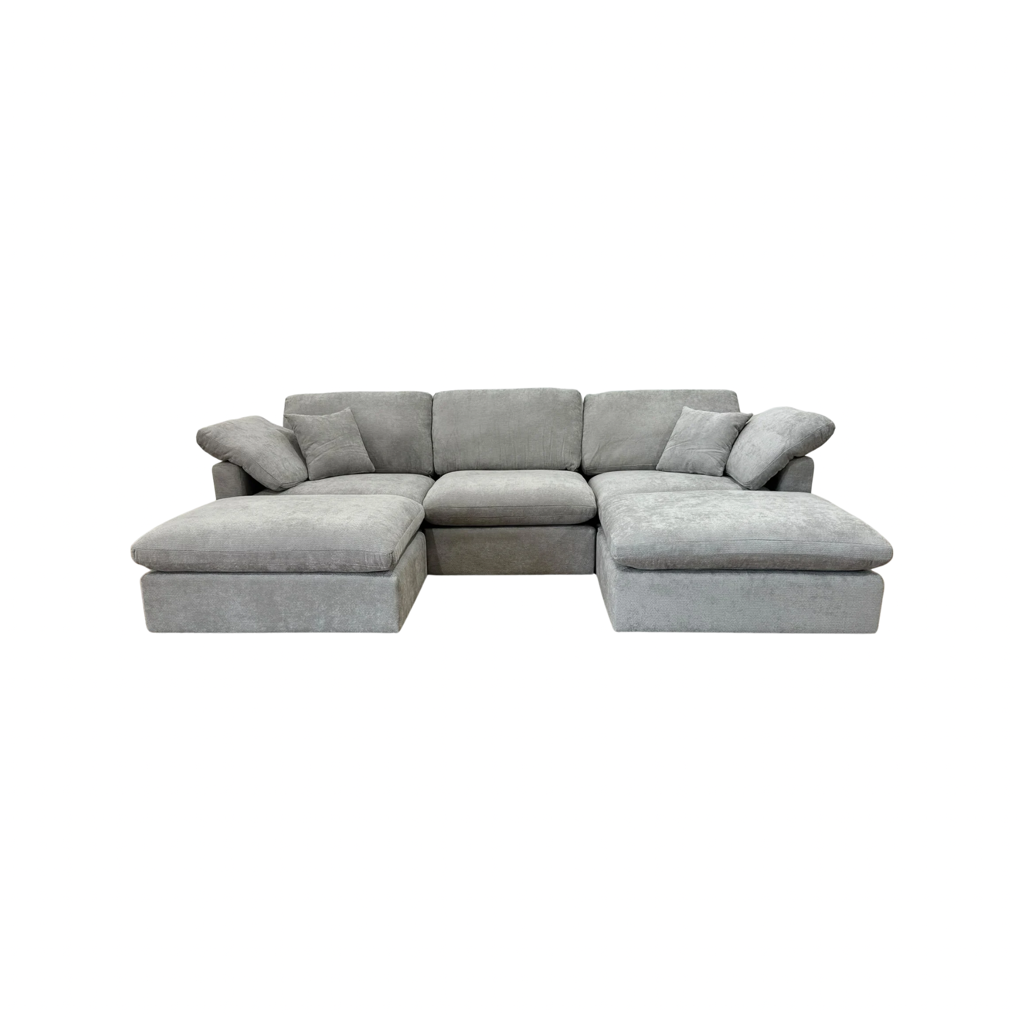 The Nest Modular Sofa 5pc Light Grey