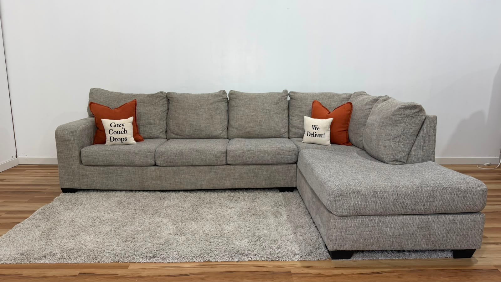 Ashley Sectional Sofa 124”