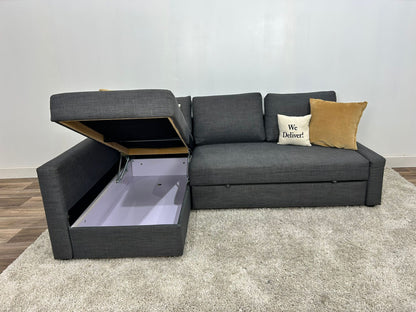 Grey Ikea Friheten Sofabed