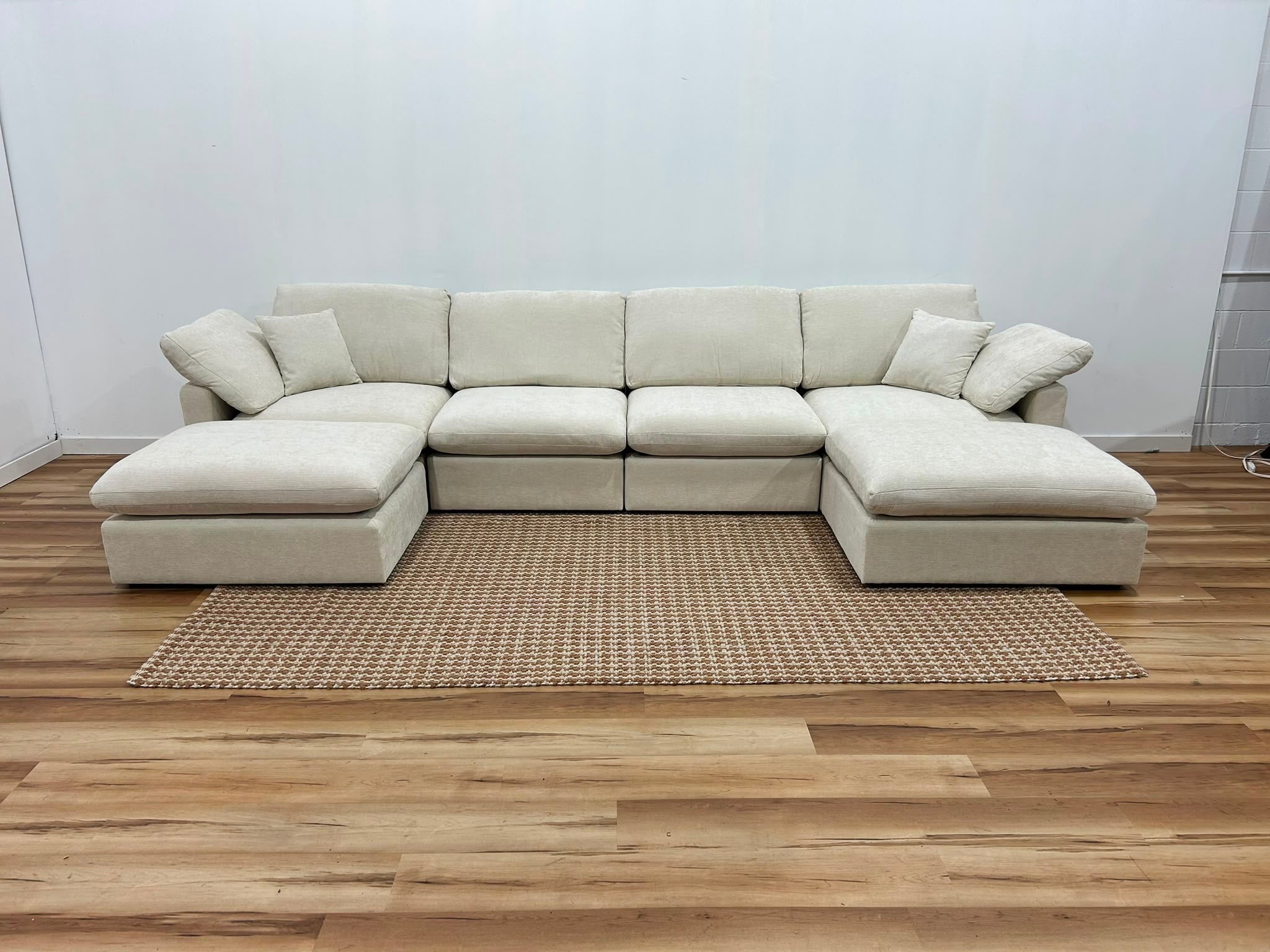The Nest Modular Sofa 6pc Cream