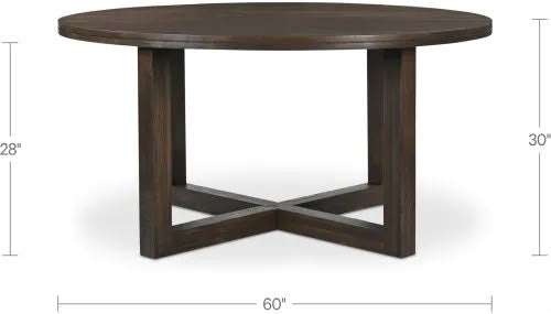 Moe’s Joel Dining Table - Dark Brown