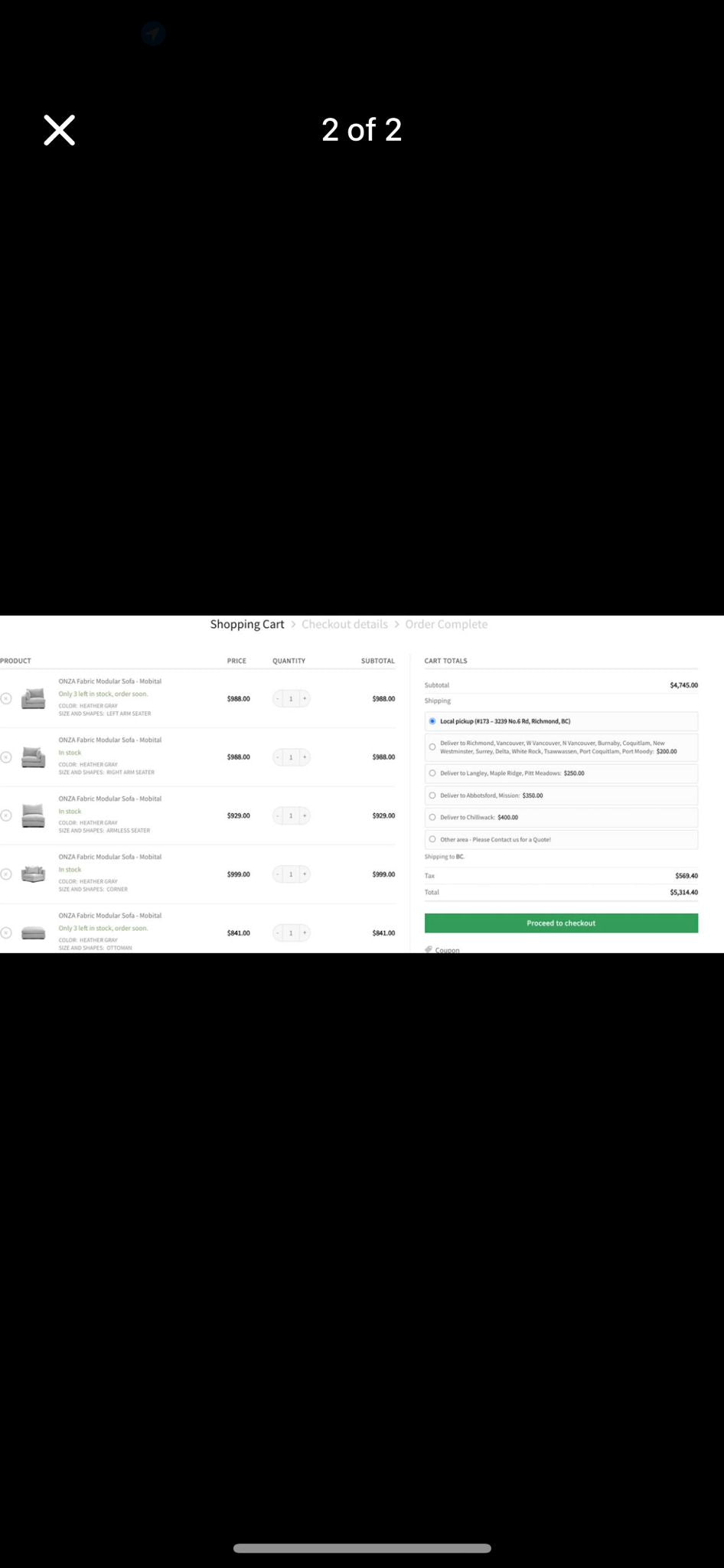 Mobital Onza Modular Sofa