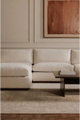 BNIB Moe’s Rue Modular Sofa - Off White