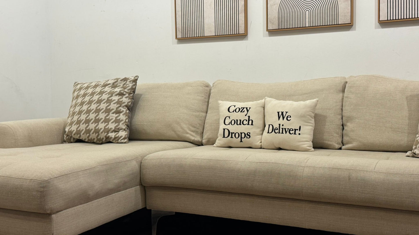 Scan Designs Tufted Sectional Sofa