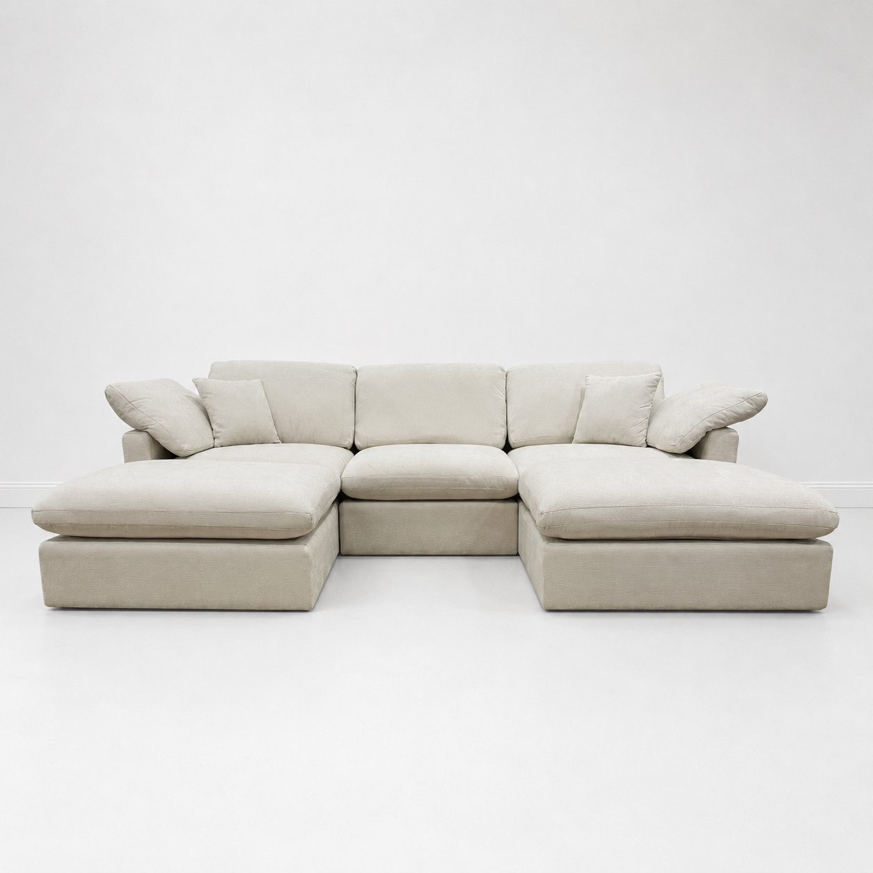 The Nest Modular Sofa 5pc Cream