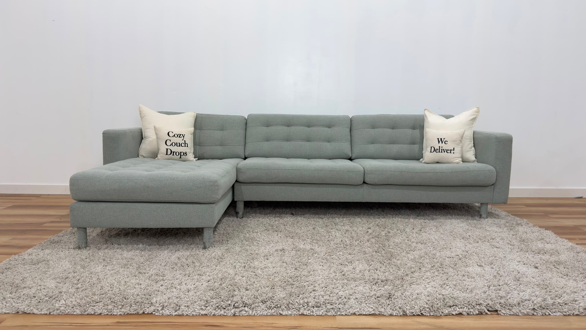 Ikea Morabo Reversible Sectional Sofa 111”