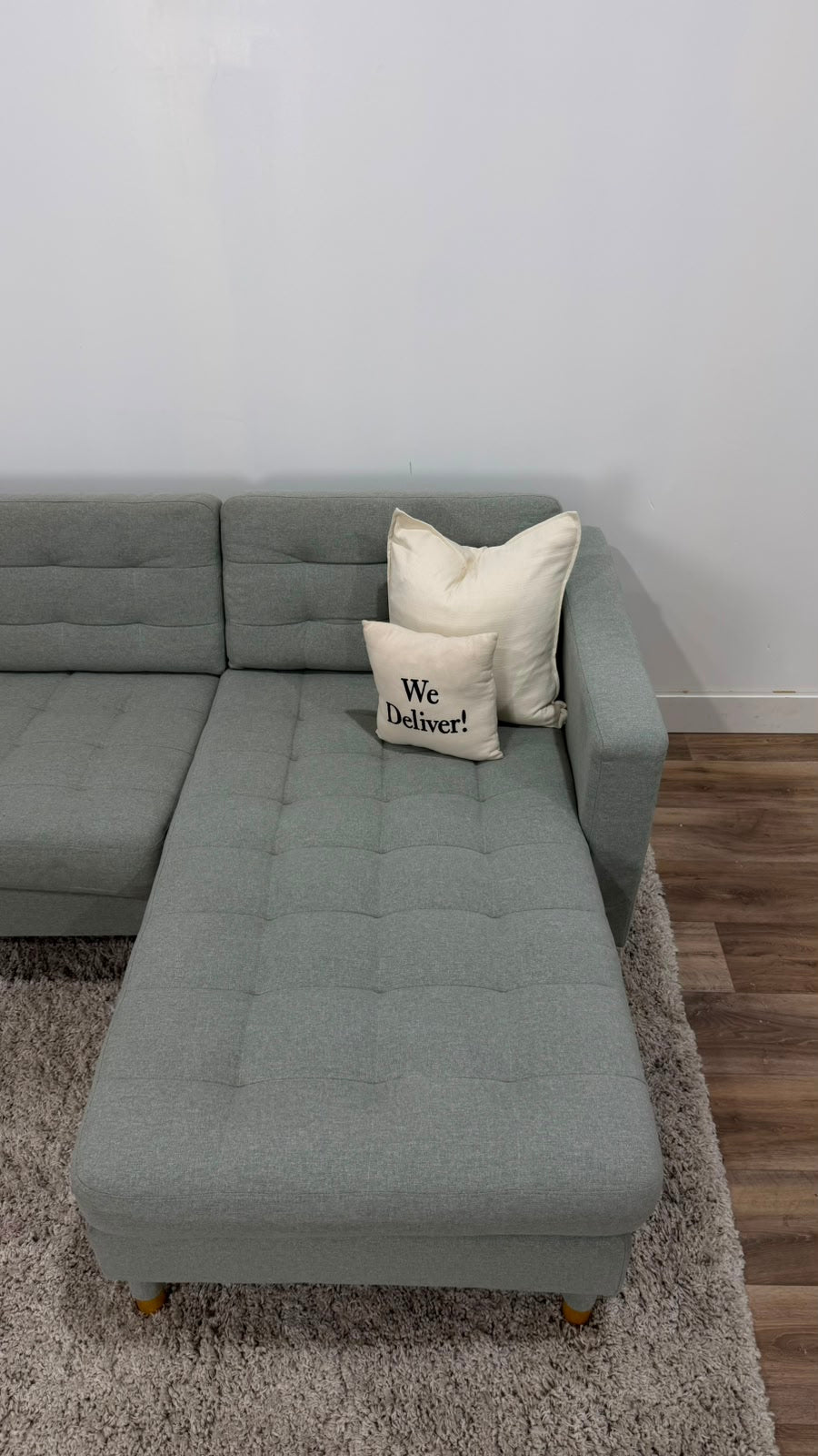 Green Ikea Morabo Sectional Sofa