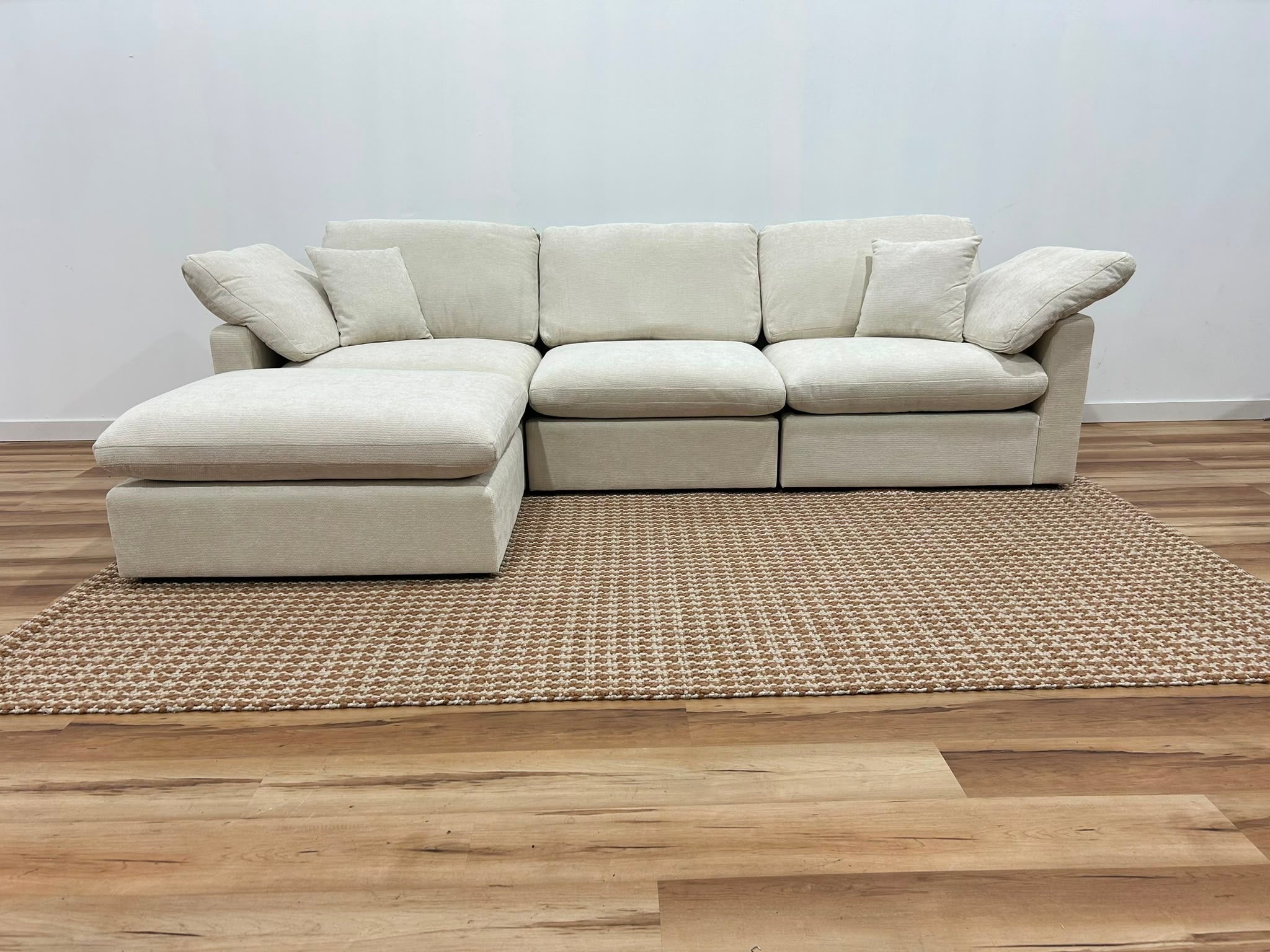 The Nest Modular 4pc Sofa Cream