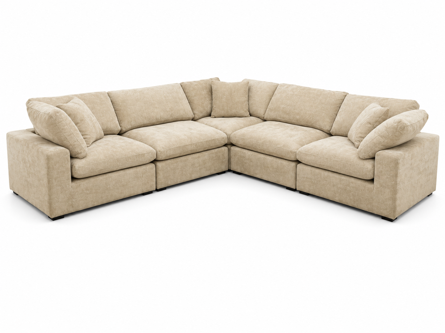 Snug Modular Sofa 5pc - Sand