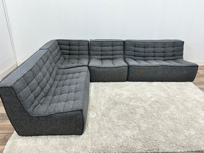 Tufted Modular Sofa (bought from furniture barn)