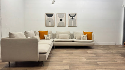 Ikea Soderhamn Beige Sectional Sofa