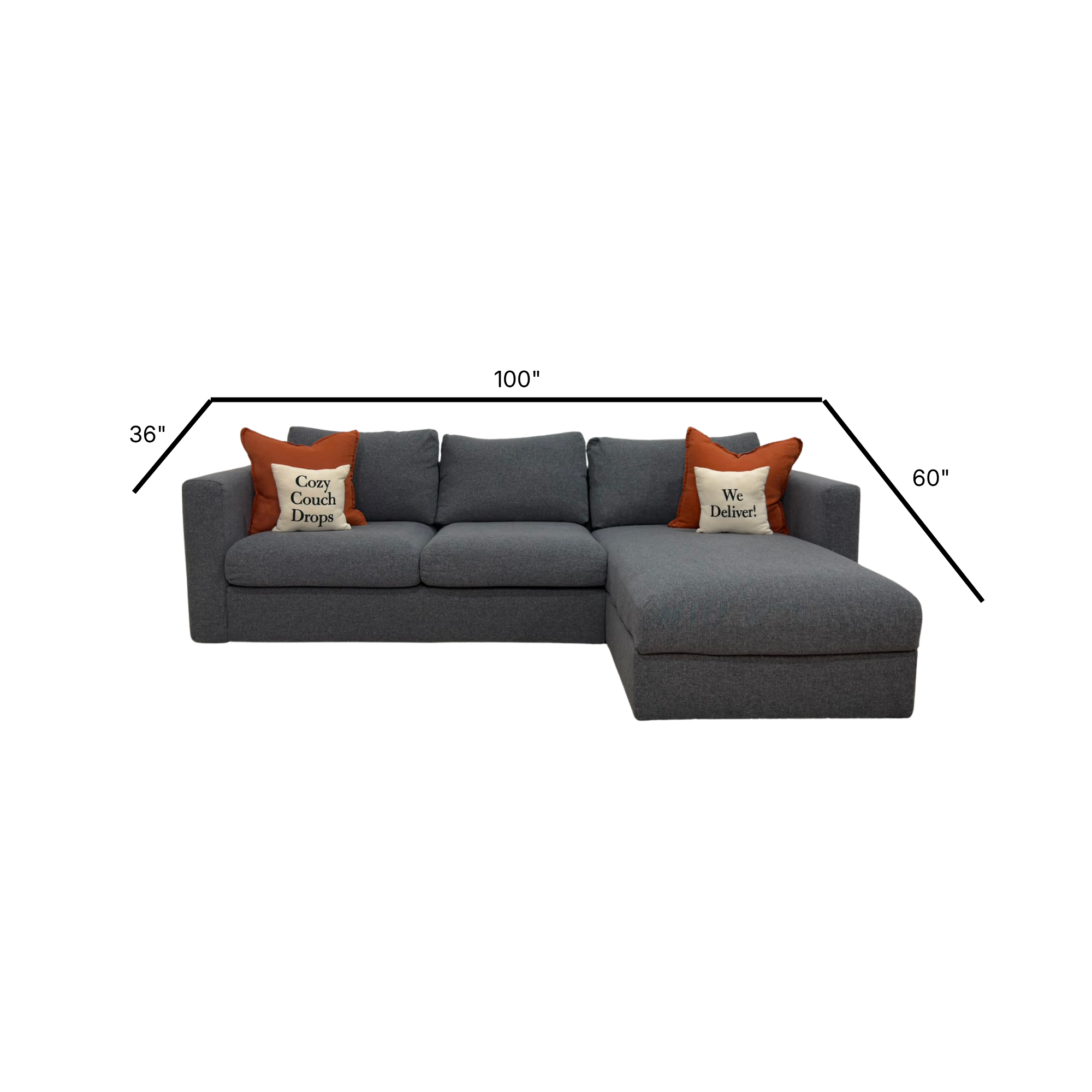 Ikea Finnala Sectional Sofa 100”