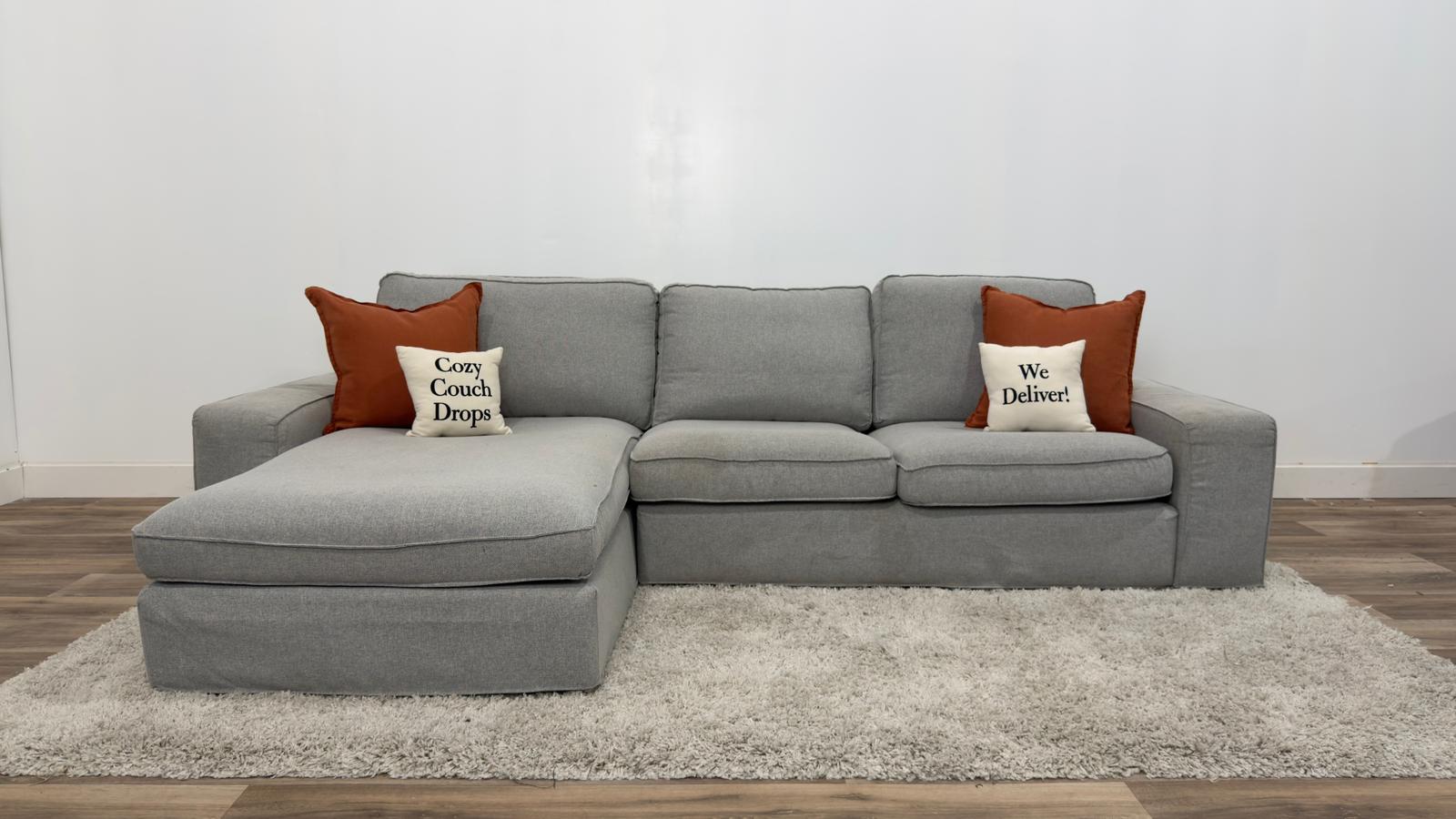 Ikea Kivik Sectional Sofa (Reversible chaise)