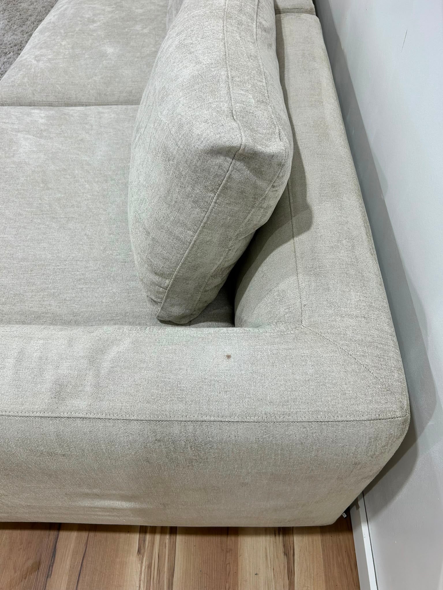 EQ3 Cello Sectional Sofa 122”
