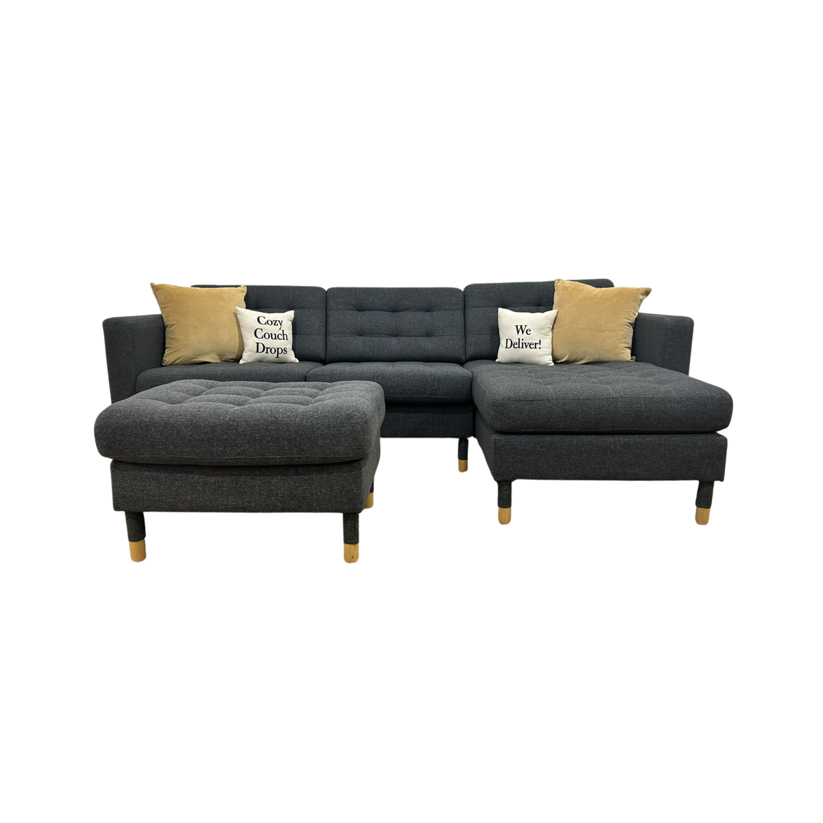 Ikea Morabo Sectional Sofa + Ottoman