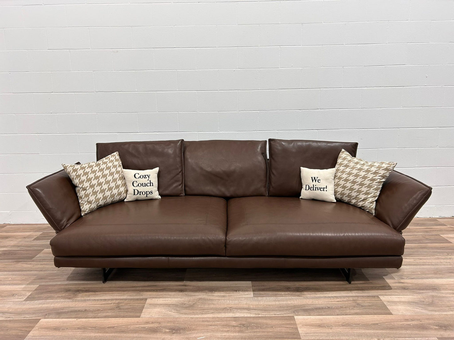 King Living Zaza Leather Sofa