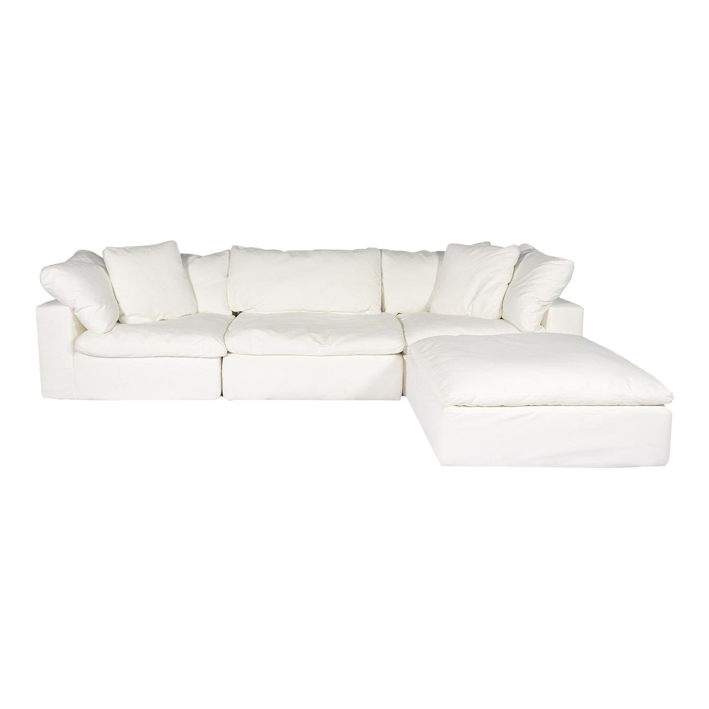 BNIB Moe’s Clay Modular Sofa - White