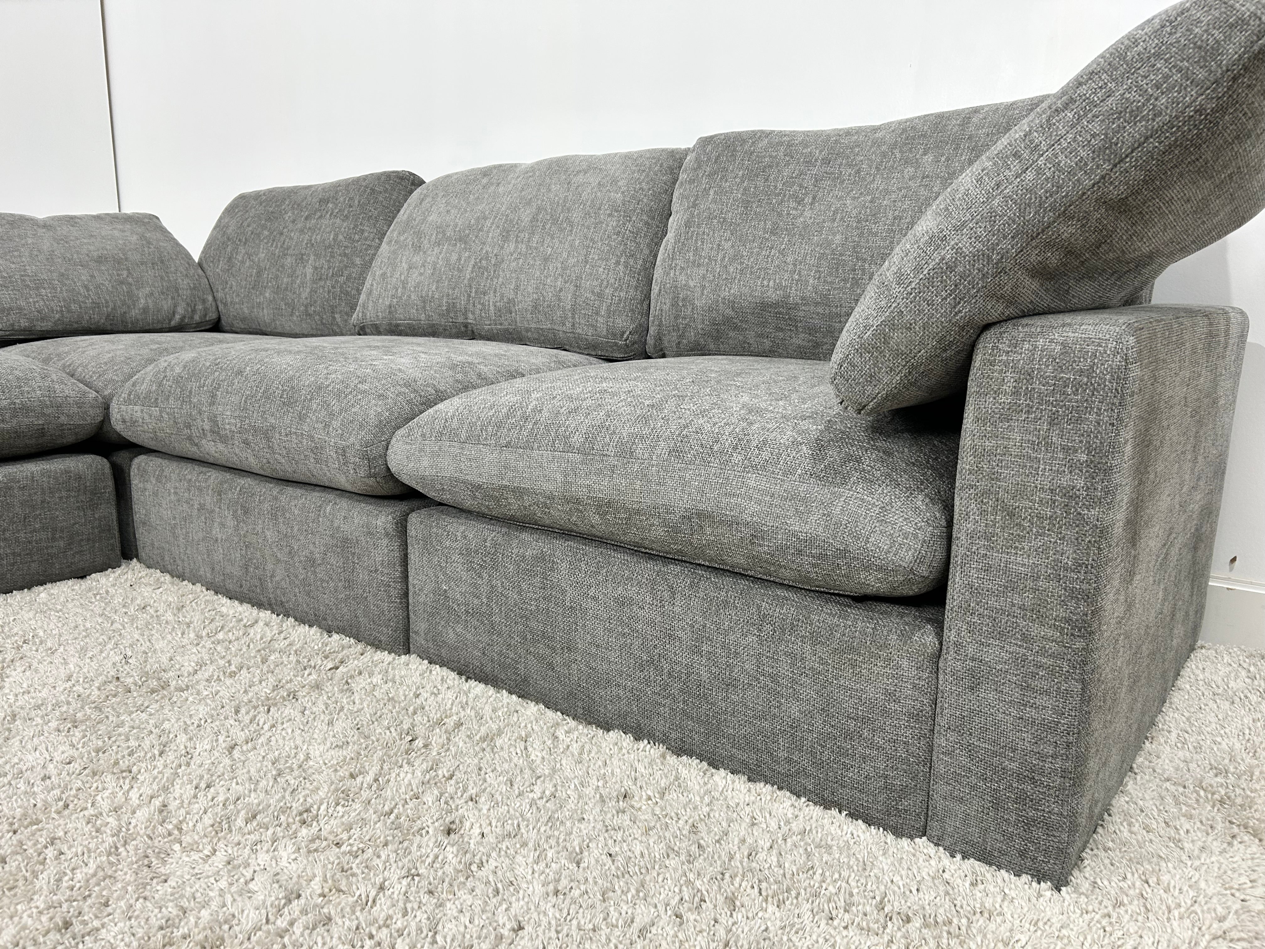 New Modular Sofa 4pc Grey - Pre-order (Back in stock early June)