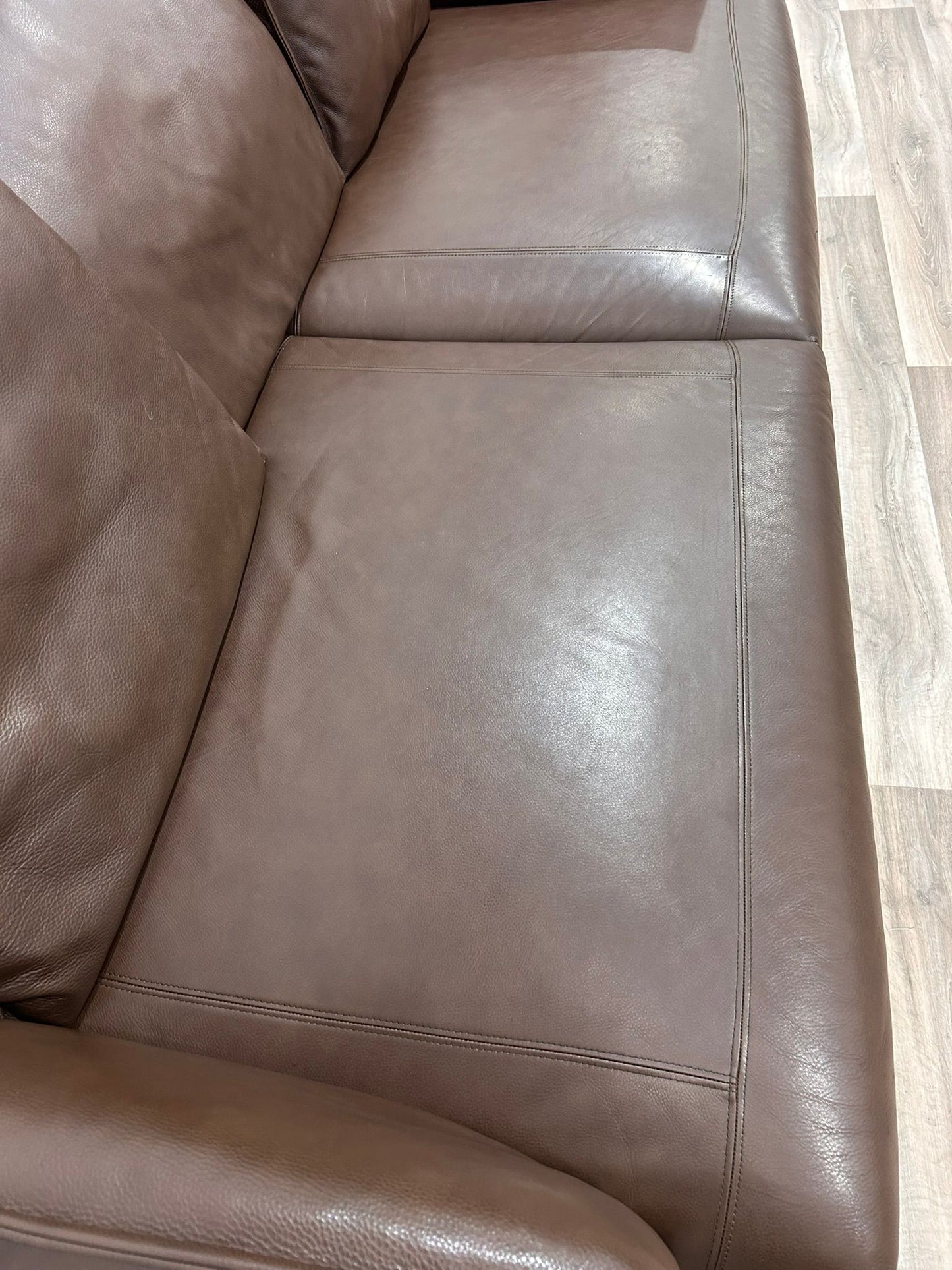 King Living Zaza Leather Sofa