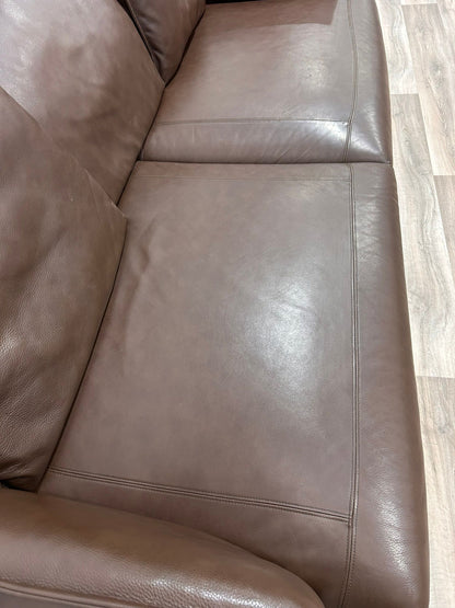 King Living Zaza Leather Sofa