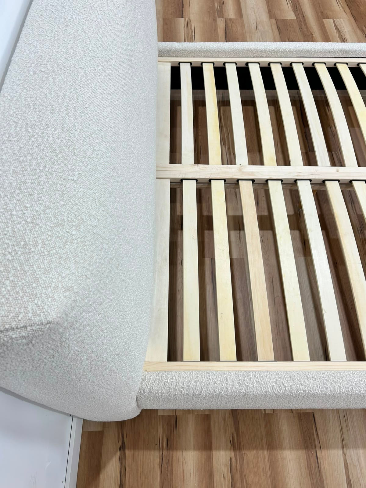 Sunday’s Queen Boucle Bed