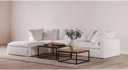BNIB Moe’s Clay Modular Sofa - White