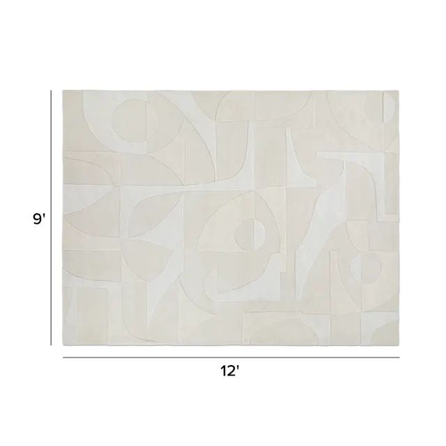 Article Fraya 9 X 12 Rug - Textured Ivory
