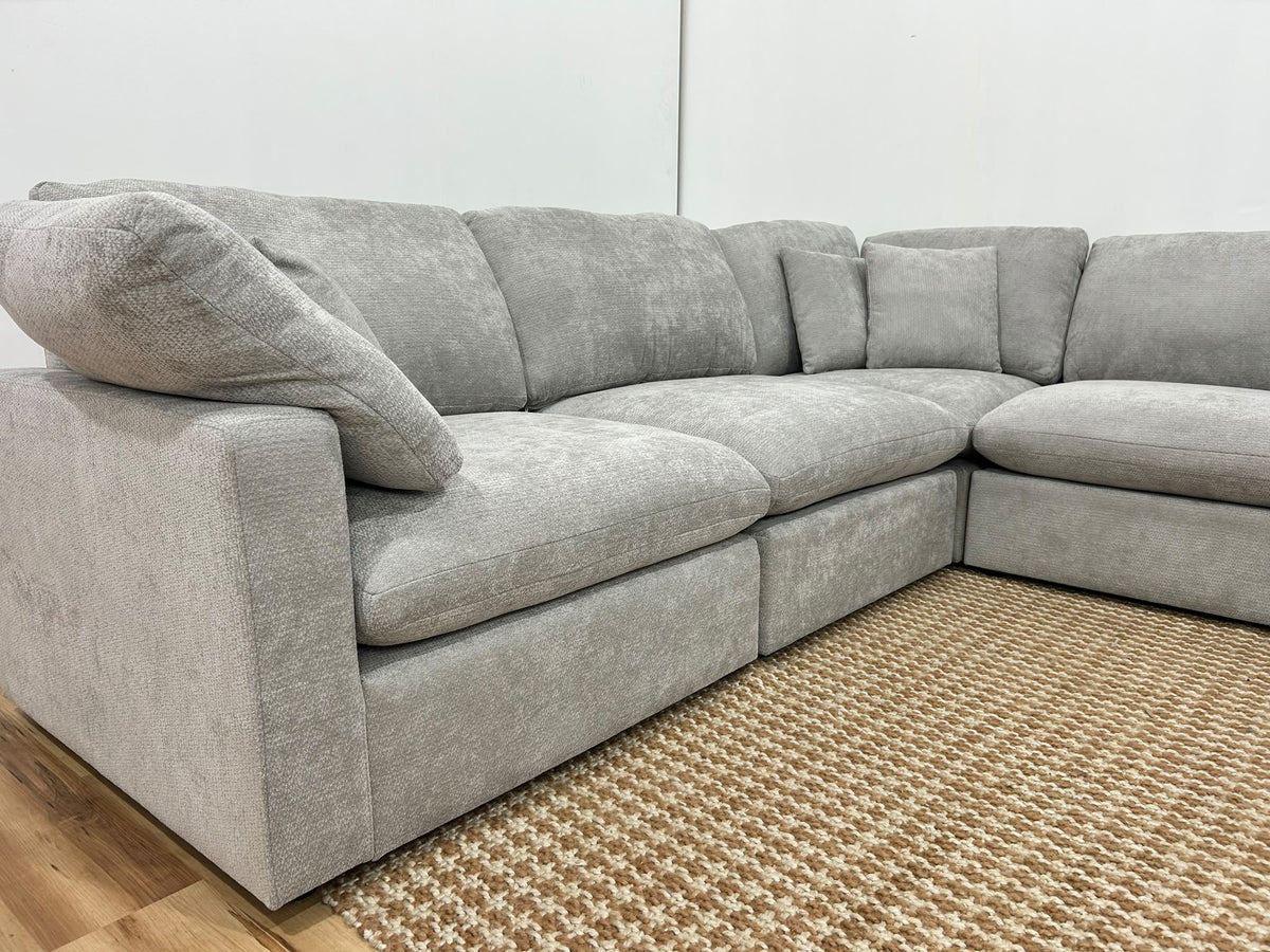 Nest | Light Grey | Corner Sectional | 6pc Corner