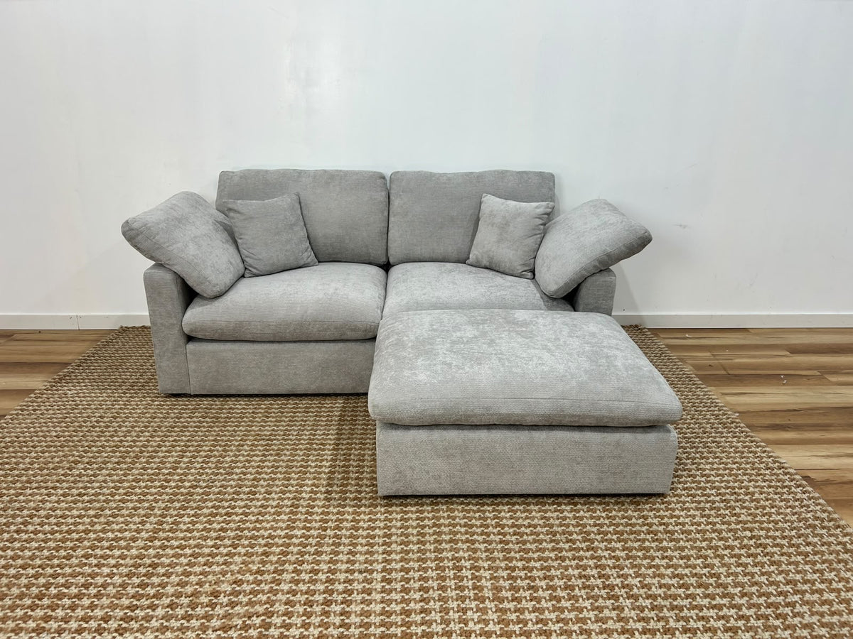 Nest | Light Grey | Sofa | 2pc + Ottoman