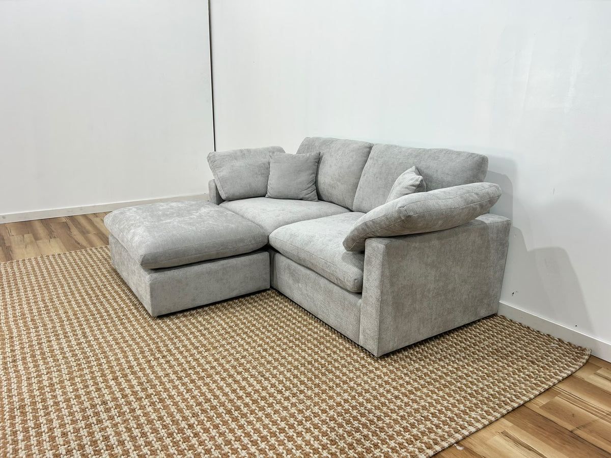 Nest | Light Grey | Sofa | 2pc + Ottoman