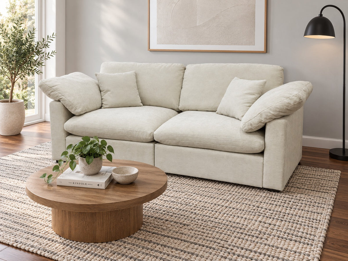 Nest | Cream | Sofa | 2pc