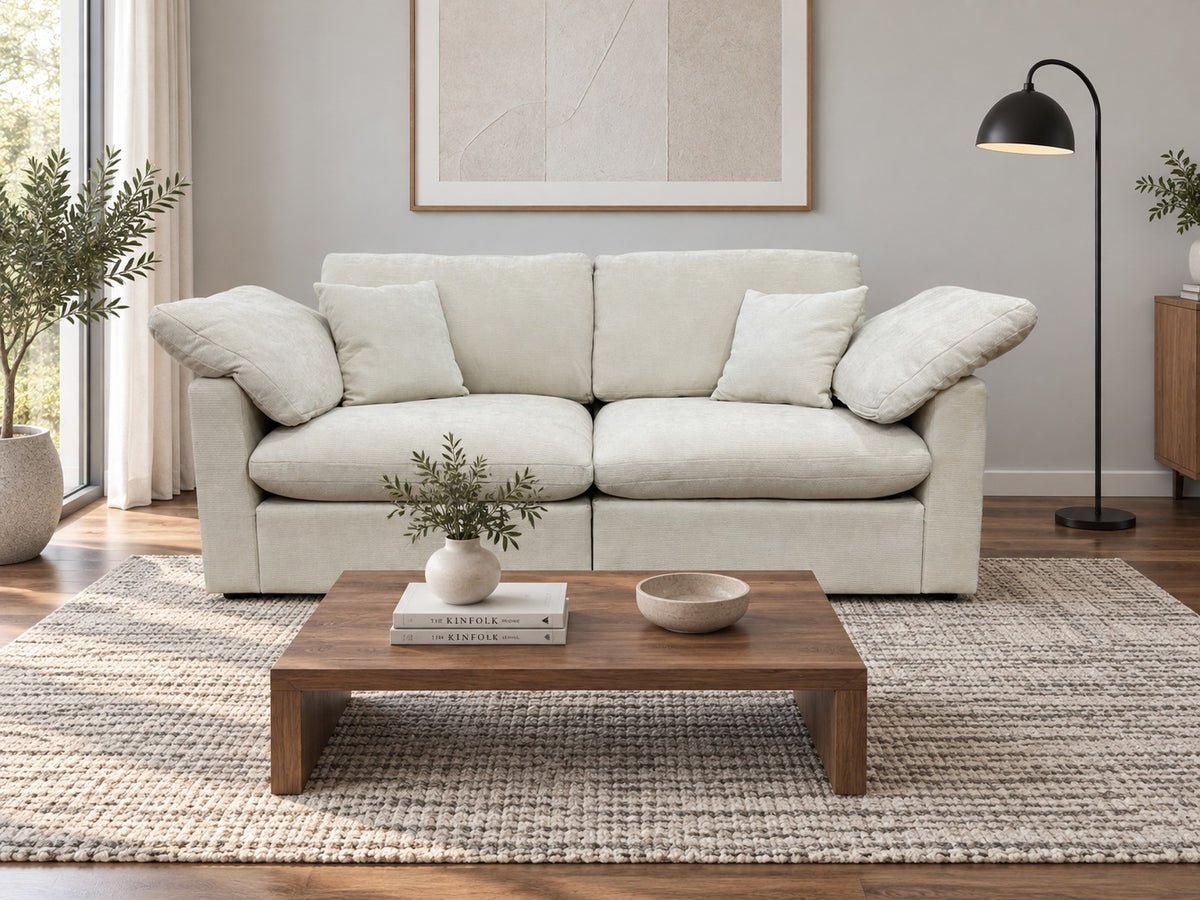 Nest | Cream | Sofa | 2pc