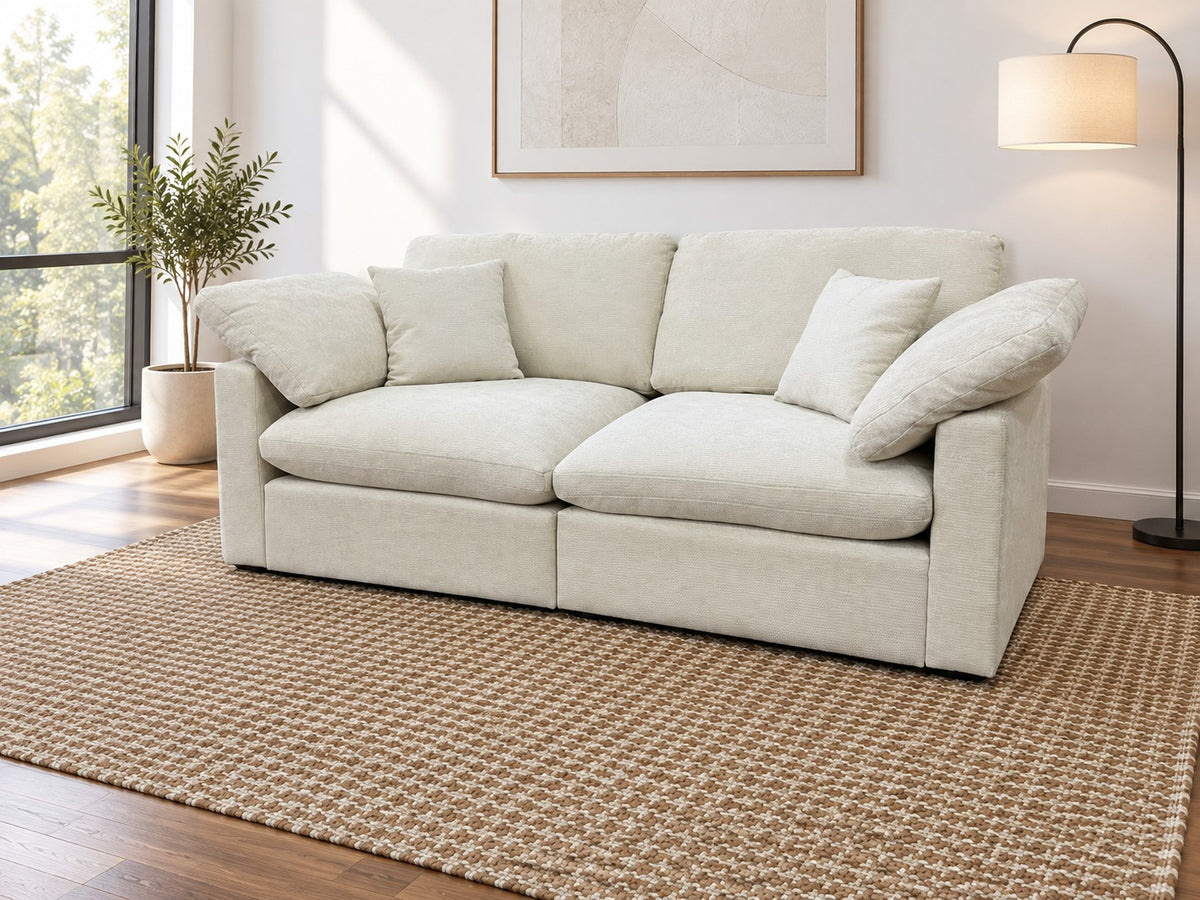 Nest | Cream | Sofa | 2pc