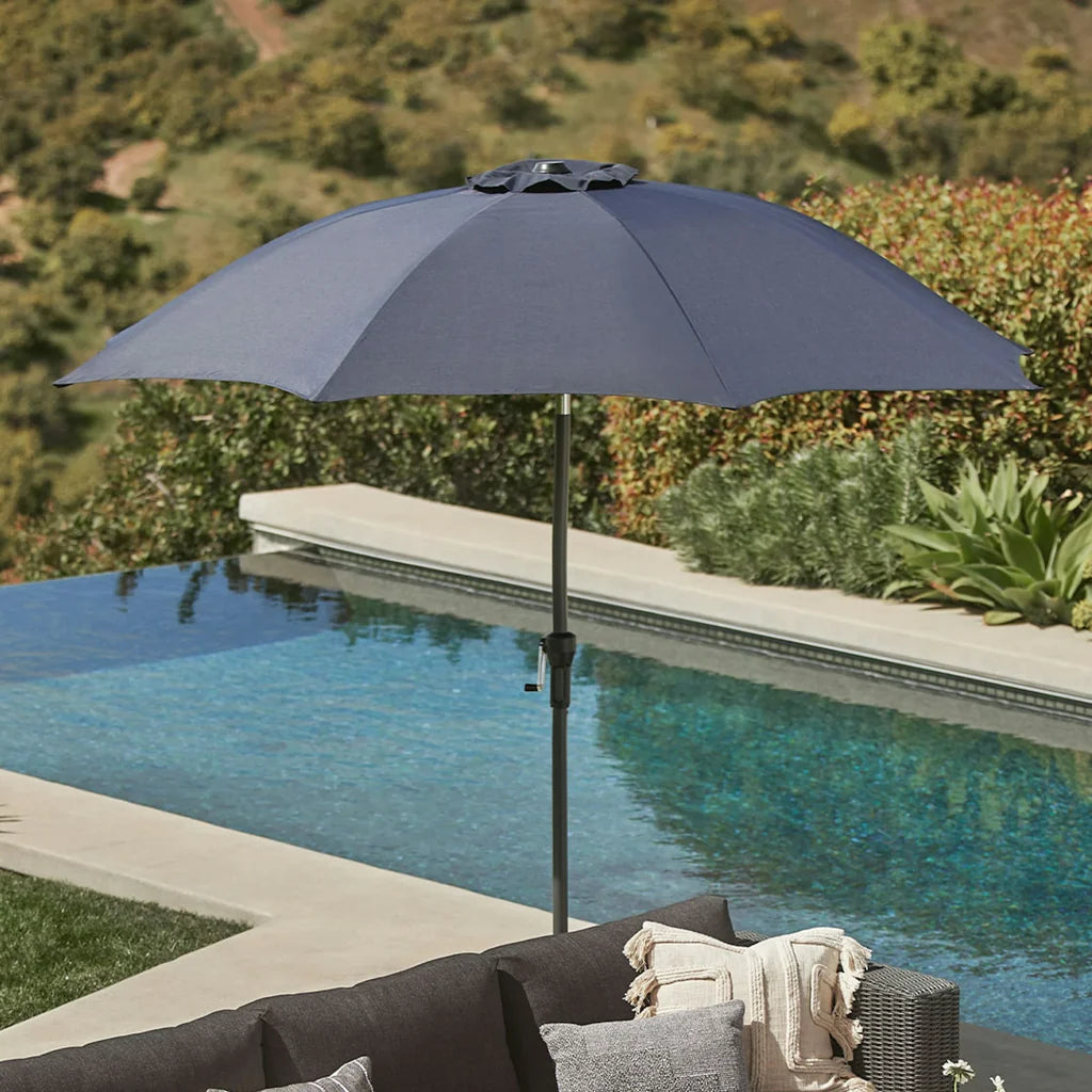 Paras Tilting Umbrella - Navy