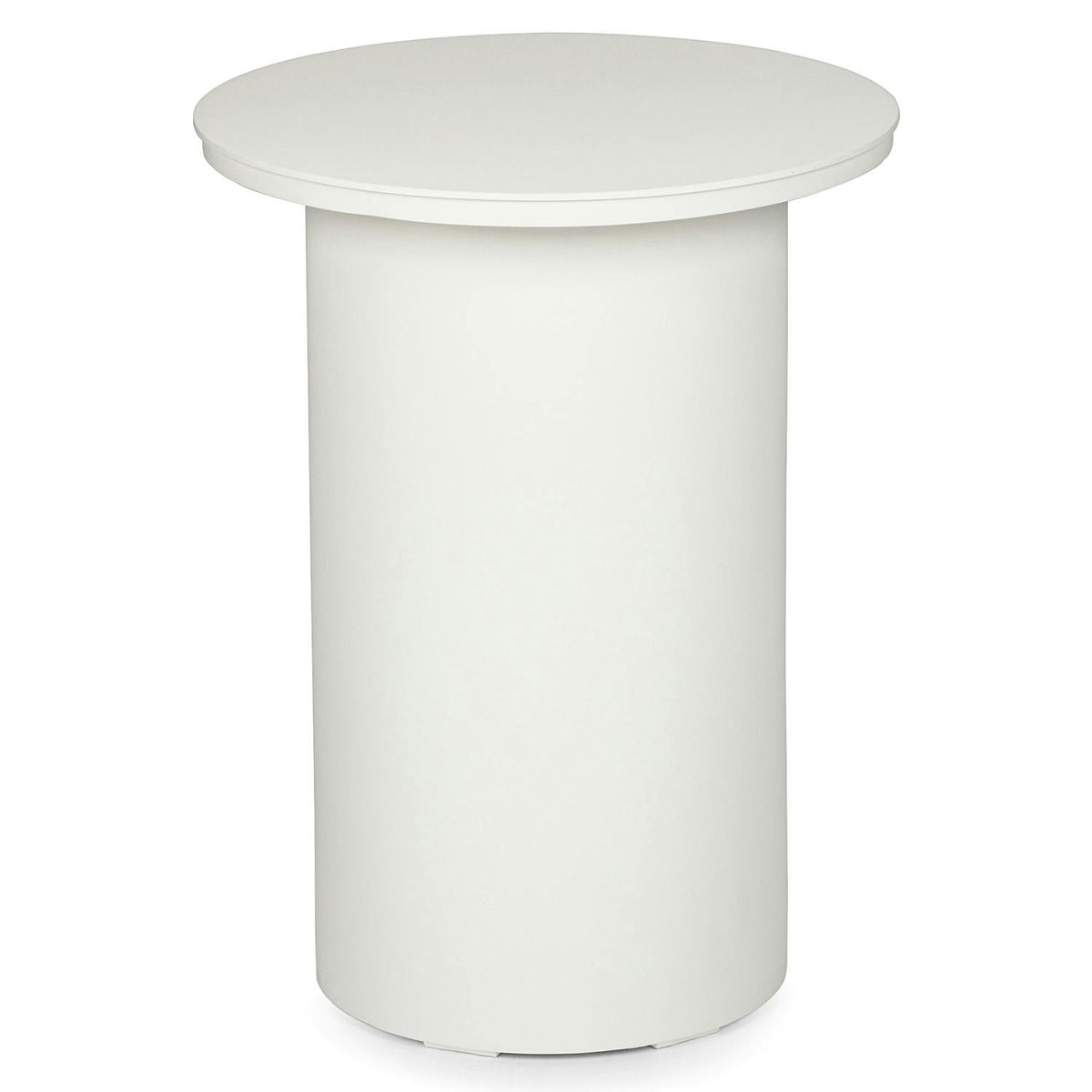 Vardo Outdoor Side Table - Oyster White