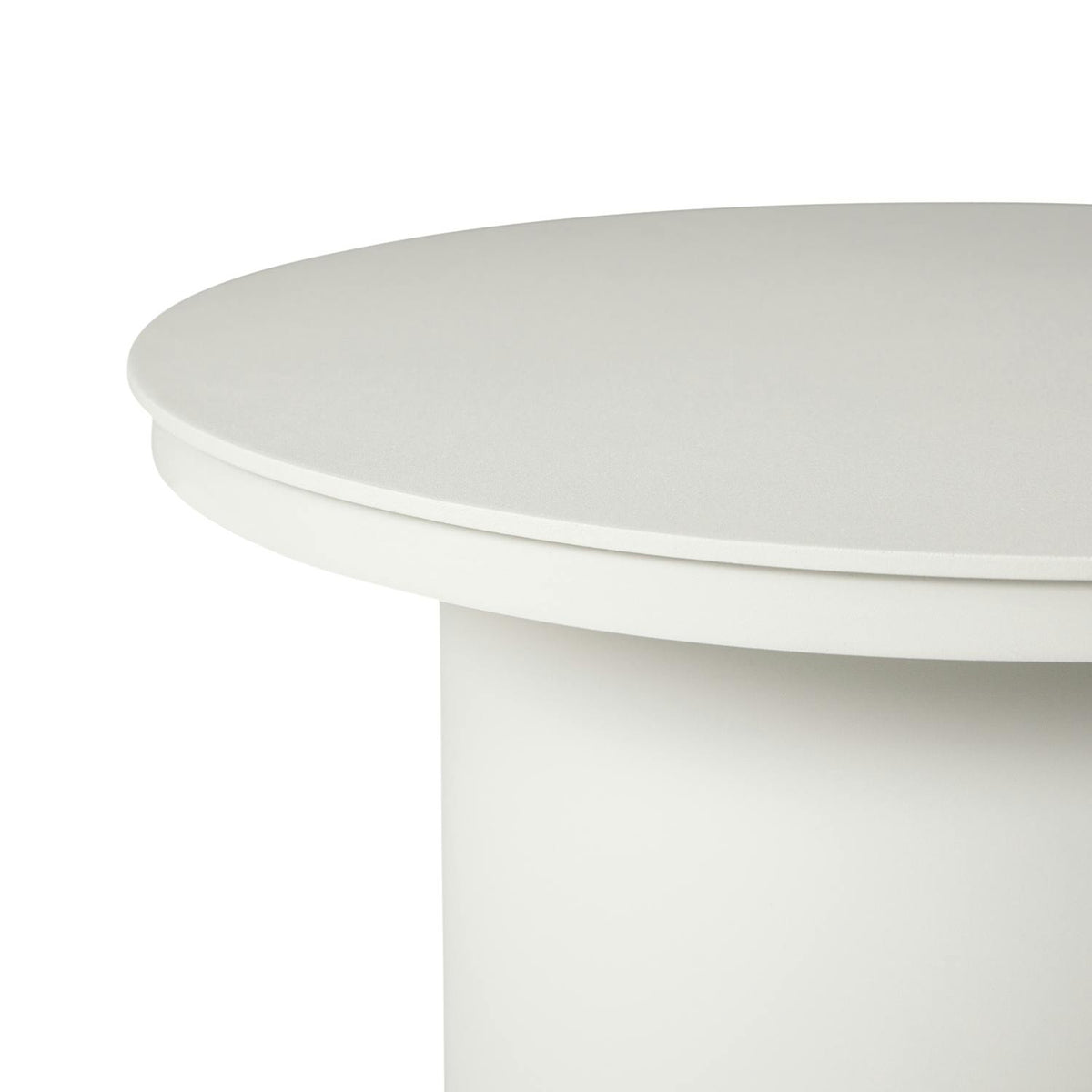 Vardo Outdoor Side Table - Oyster White