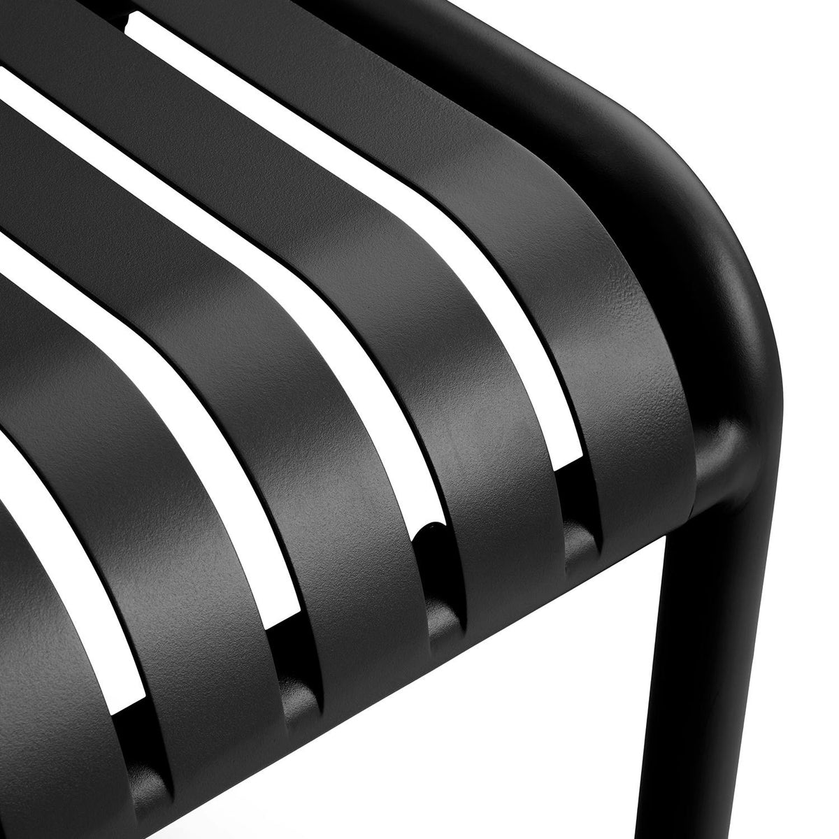 Sarek 35.5" Outdoor Dining Table - Black