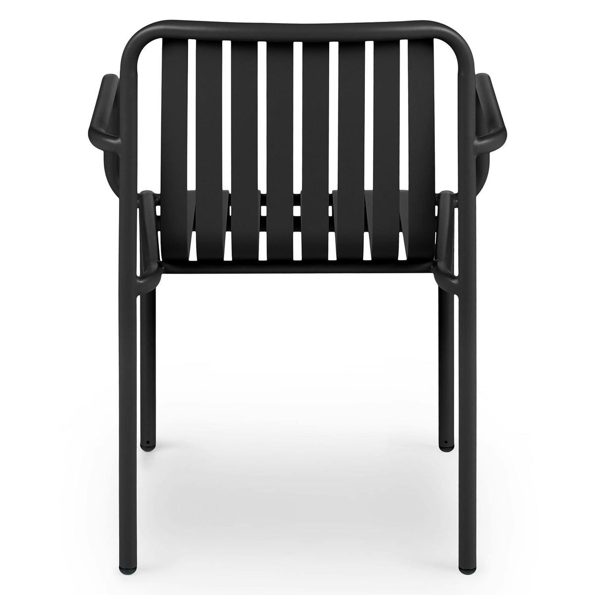 Sarek Outdoor Stackable Dining Armchair - Black