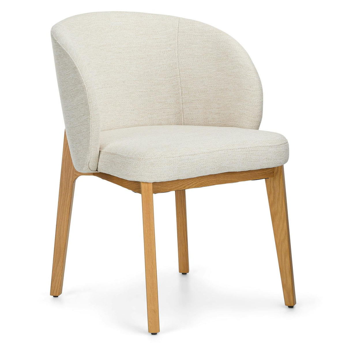 Alta Dining Armchair - Oak and Camellia Ivory