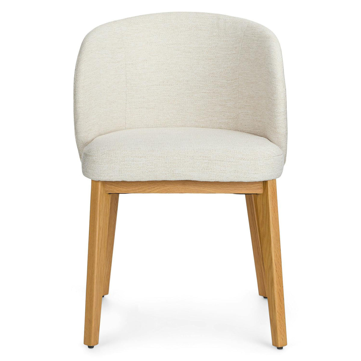 Alta Dining Armchair - Oak and Camellia Ivory