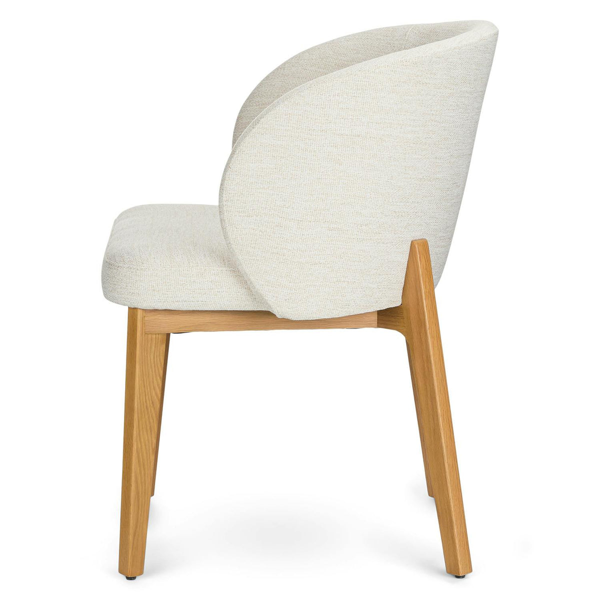 Alta Dining Armchair - Oak and Camellia Ivory