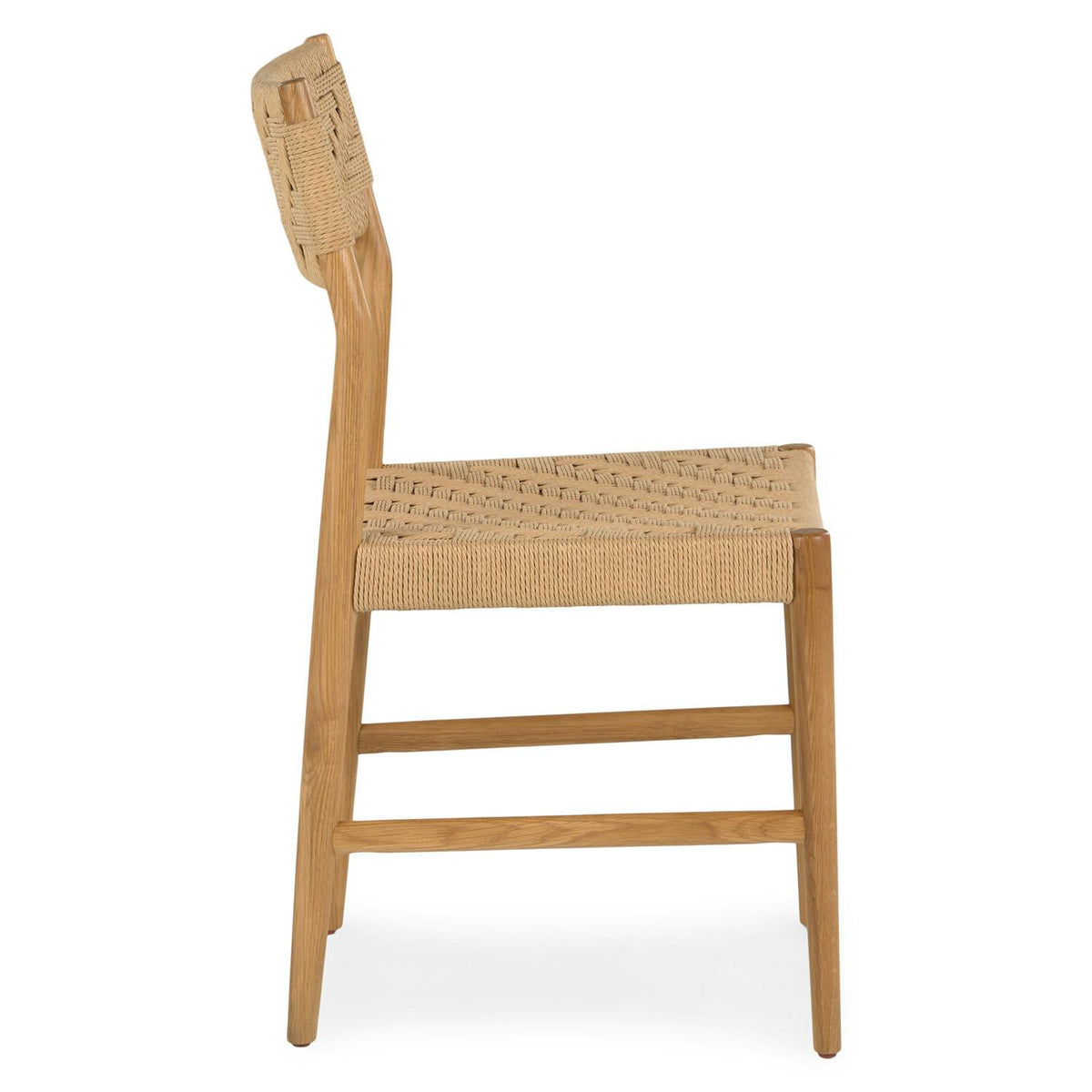 Wosla Corded Dining Chair - Oak