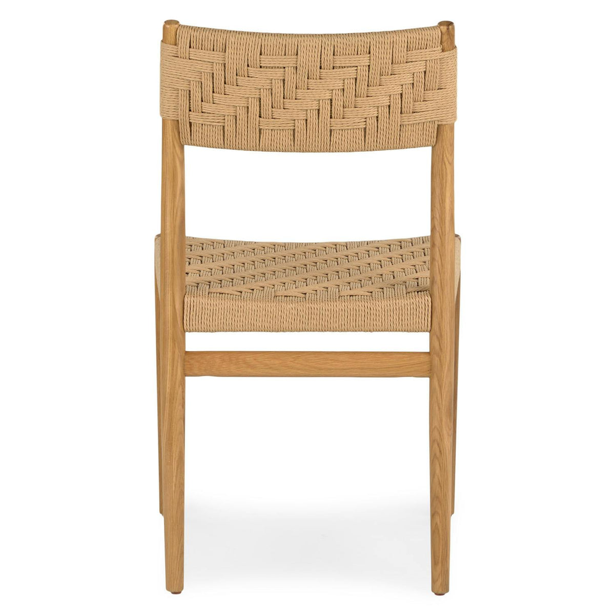 Wosla Corded Dining Chair - Oak
