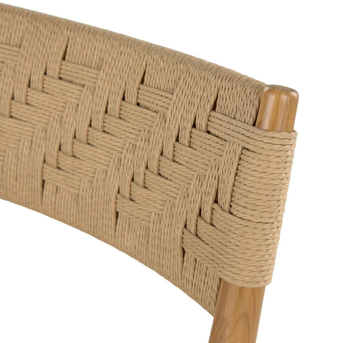Wosla Corded Dining Chair - Oak