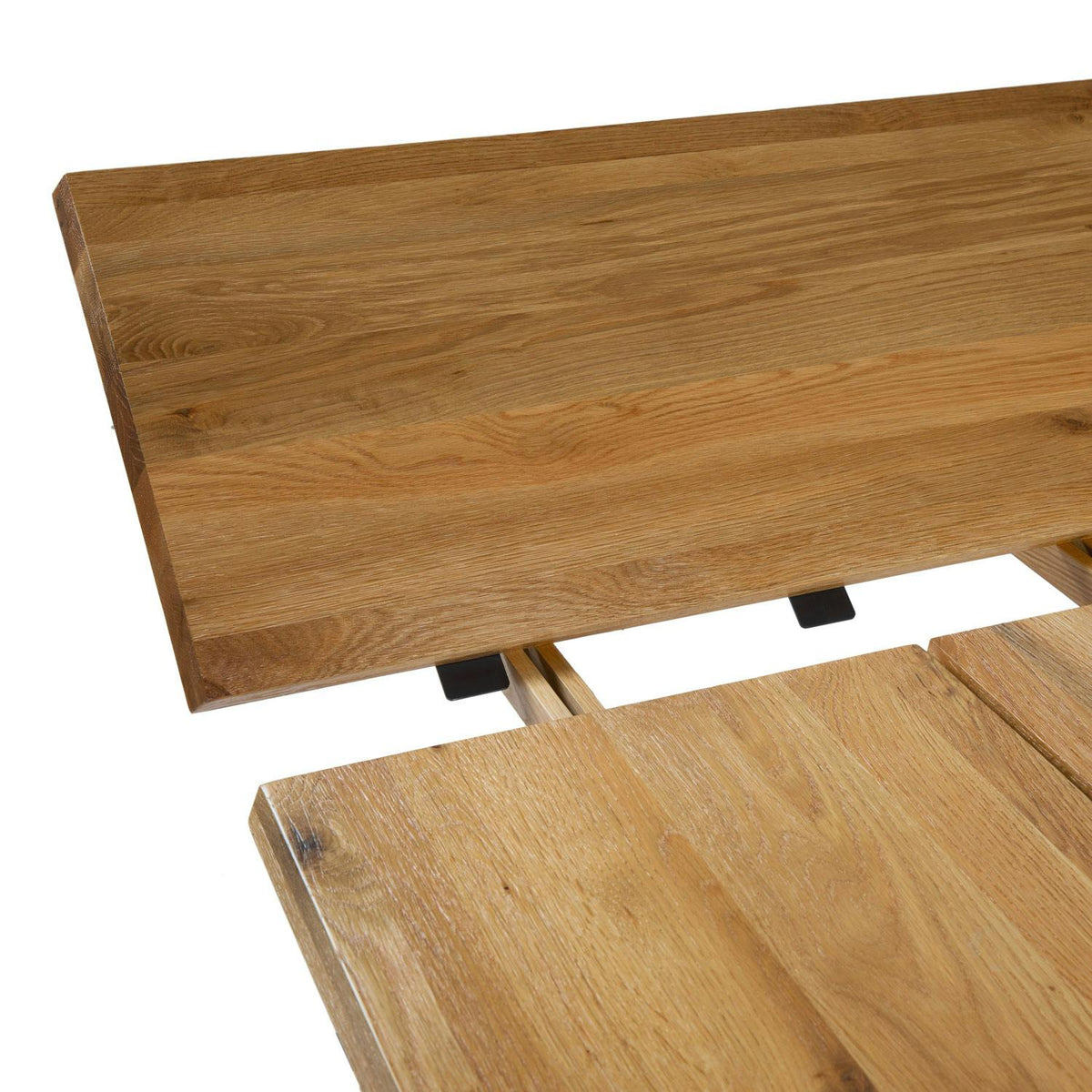Madera 86" - 125" Solid Wood Extendable Dining Table - Oak