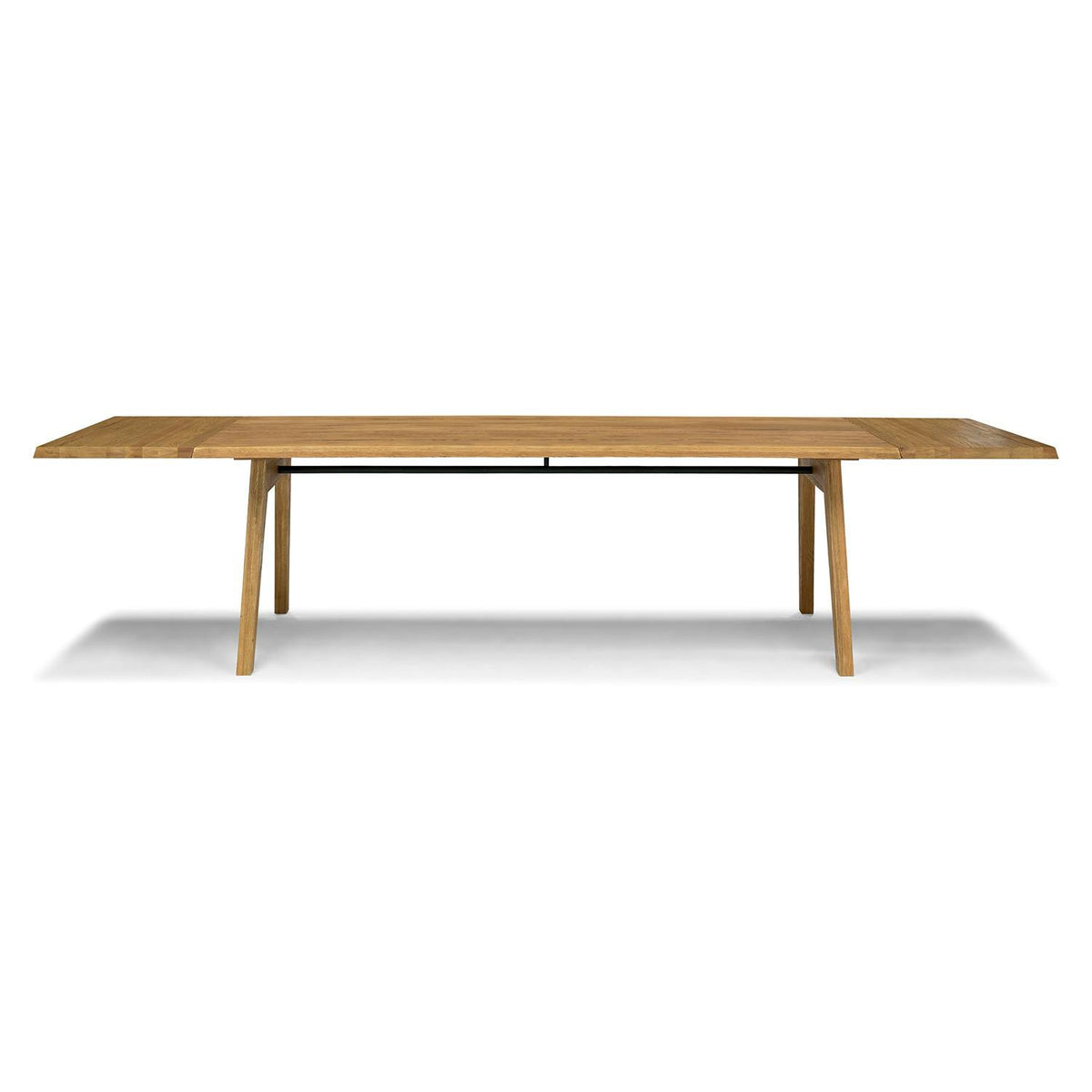 Madera 86" - 125" Solid Wood Extendable Dining Table - Oak