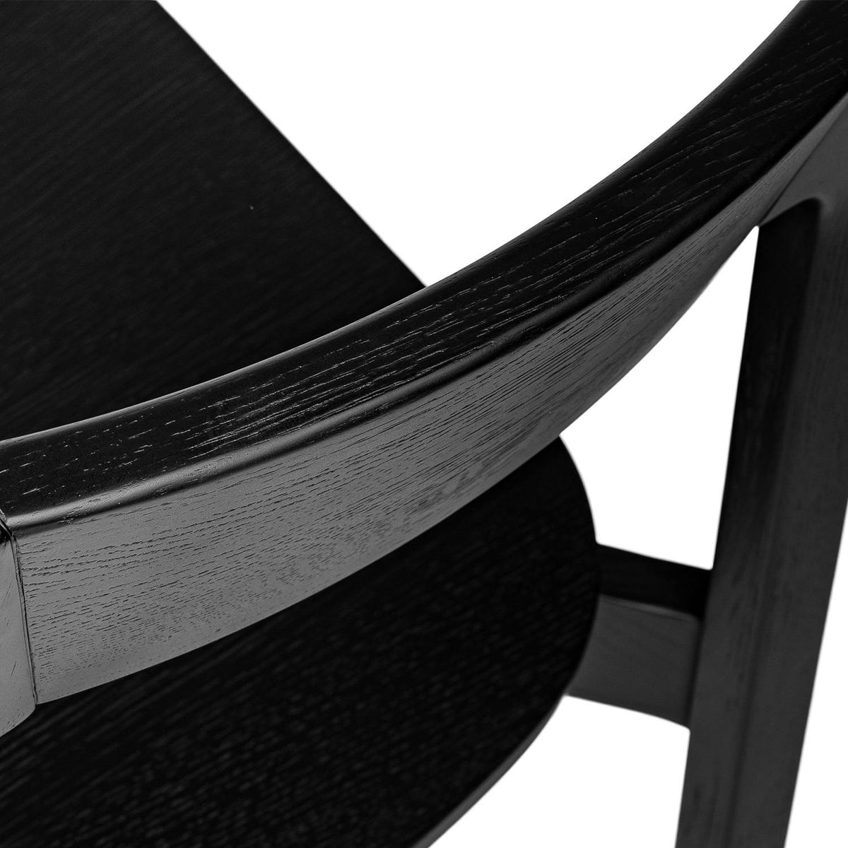 Gusfa Stackable Dining Chair - Black